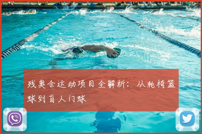 残奥会运动项目全解析:从轮椅篮球到盲人门球